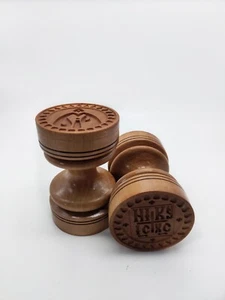 Prosphora Seals Tree Bilateral Wooden Stamp For The Holy Bread 2.16" / 55 mm - Picture 1 of 8