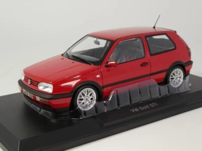 Norev Volkswagen Golf GTi 1996 red 20 years anniversary edition 1/18 188418 - Immagine 1 di 4