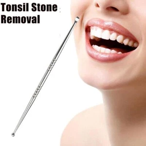 Tonsil Stone Removal Pick Tonsillolith Tool SteelUKUK- - Picture 1 of 11