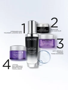 75ml Lancome Advanced Genifique Youth Activate Concentrate Serum +3 TRAVEL CREAM - Picture 1 of 4