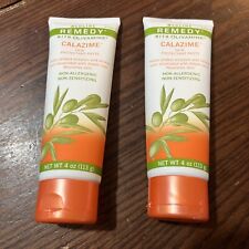 Two Medline Remedy with Olivamine Calazime Skin Protectant Paste 4oz (Lot Of 2)