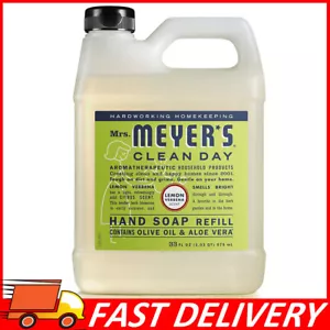 Mrs. Meyer's Clean Day Liquid Hand Soap Refill Biodegradable Lemon Verbena, 33oz - Picture 1 of 9