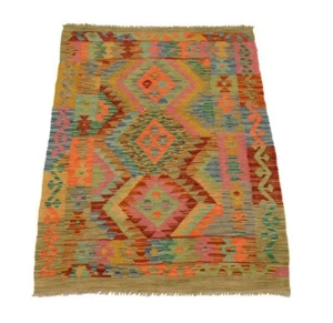 Afghan Kelim Brücke 150x100 cm Lagerverkauf Handgewebt Kilim Neu Multicolor - Bild 1 von 8