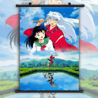 Inu Yasha inuyasha HD Print Anime Wall Poster Scroll Room Decor 
