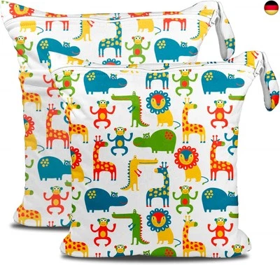 MARKE ROELLY ROELLY Wetbag Kindergarten, 2-Teilige Nassbeutel Kindergarten, wasserdichte