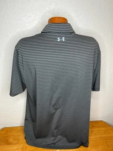 Camisa de golf Under Armour Heat Gear S/S para hombre XL extra grande | a rayas | polietileno - Imagen 1 de 5