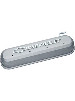 Proform Chev Ls Alum Valve Covers Grey Chevy Logo Raise/ (141-263) - Image 1 of 4