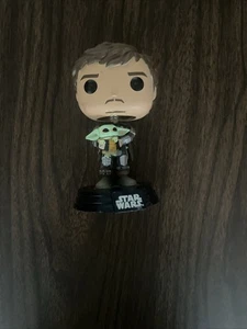 POP! Star Wars #461 THE MANDALORIAN with GROGU 3.5" Bobble-Head! (2021, Funko) - Picture 1 of 3