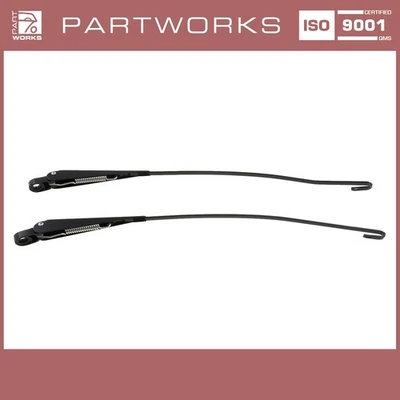 2x Scheibenwischerarme für PORSCHE 911 F/G '68-'77 914 SCHWARZ - Imagem 1 de 4