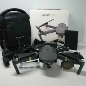 DJI Mavic Pro Drohne mit Fernbedienung Softcase Akku Ladegerät gebraucht - Bild 1 von 18