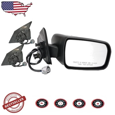 Espejo retrovisor eléctrico negro plegable térmico para Mitsubishi Galant lado del pasajero Foto 1 de 4