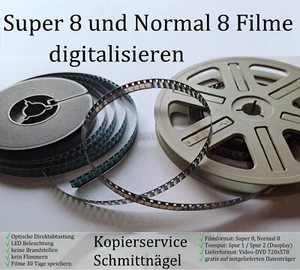 Super 8 auf DVD digitalisieren, Filmlänge 45m, Normal 8 Film überspielen - Bild 1 von 4