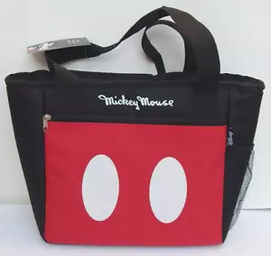 DISNEY Mickey Mouse INSULATED COOLER TOTE BAG 16-can capacity NEW WT AUTHENTIC - Picture 1 of 5