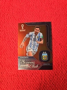2022 Panini Prizm World Cup Qatar - Scorers Club #10 Lionel Messi - Picture 1 of 2