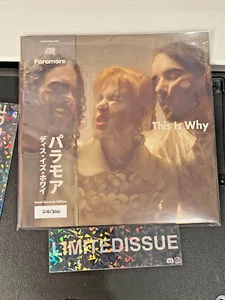 Paramore This is Why Green Vinyl LP Assai Obi Edition Numbered 216/300 LIMITED - Picture 1 of 5