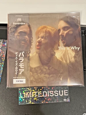 Paramore This is Why Green Vinyl LP Assai Obi Edition Numbered 216/300 LIMITED - Image 1 of 4