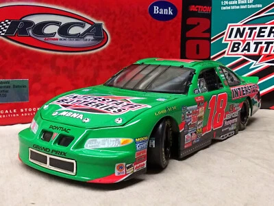 Vintage NASCAR #18 Bobby Labonte Interstate Batteries MBNA 2000 Grand Prix Bank - Image 1 of 4