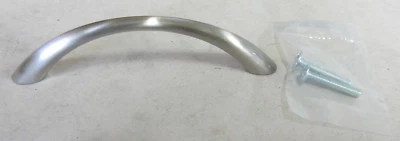 Maniglia pomolo x mobili armadi cassetti interasse 96 mm in zama nichel satinato - Immagine 1 di 2