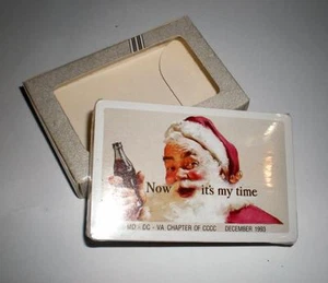 NEW NEVER OPENED COCA COLA MD-DC-VA "DECEMBER 1993" COKE DECK OF PLAYING CARDS - Picture 1 of 1