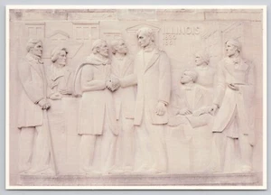 Lincoln Boyhood National Memorial Illinois Years Lincoln City, Indiana Postcard - Picture 1 of 2