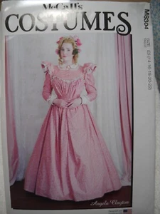 Costume vestito da tè e cintura 1890 miss taglia 14-22 McCalls 8304 modello cucito - Foto 1 di 2