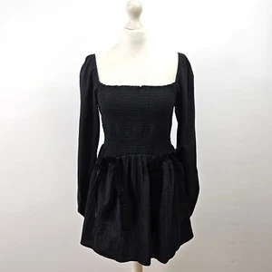 Urban Outfitters - Mini Abito Winona Blu Kimchi - Nero - Medium - Foto 1 di 8