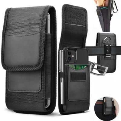 For ZTE Blade X1 5G Phone Case with Belt Clip Pouch Holster Card Holder - Image 1 of 4