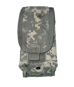 Spec-Ops Double Mag MOLLE Pouch, ACU Digital Camo, Soiled, Made In USA - Picture 1 of 10