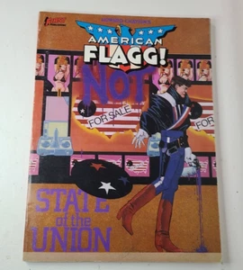 Primeros cómics del Estado de la Unión bandera estadounidense Howard Chaykin TPB 1989 - Imagen 1 de 5