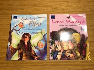 Libri da disegno manga - disegnare elfi magici e disegnare manga d'amore - Foto 1 di 8