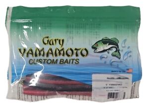 Gary Yamamoto YAM-9-10-900 Yama 5" Senko Red Shad 10 Pack Lure