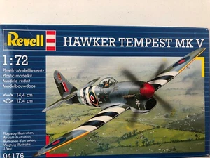 Revell Hawker Tempest MK 5 Model Kit 1/72 04176 WWI Fighter New Open Box - Picture 1 of 5