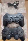 2 Pack Wireless Controllers For Ps3/pc, With 6 Axis Somatosensory & Dual Shock