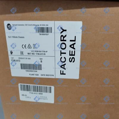 Un nuevo sellado de fábrica Allen-Bradley 1746-A13 envío gratuito + garantía Foto 1 de 3