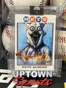 TOPPS PROJECT 70 PETE ALONSO CARD BY ALEX PARDEE - PARDEE ORANGE AUTO #19/50 - Picture 1 of 2