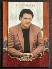 2009 Donruss Americana #70 ALBERT BROOKS Actor The Simpsons card in Toploader