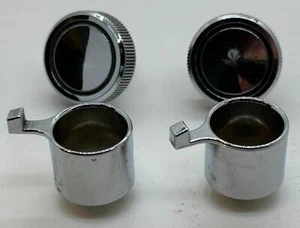 1967 Cougar AM FM Radio Knob Lot of 4 Rare One Year Production C7WA 18817 OEM - Picture 1 of 2