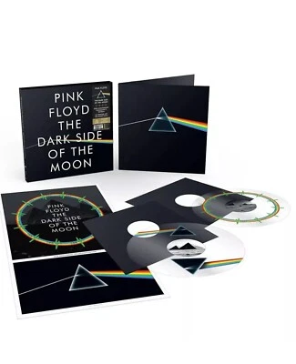 Pink Floyd, Dark Side Of The Moon 50th Ann Clear COLORED Vinyl /Picture Disc 2LP - Image 1 of 2