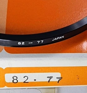 82-77mm Step-Down Lens Filter Converting Adapter Ring 82mm-77mm Metal E82-E77 - Picture 1 of 6