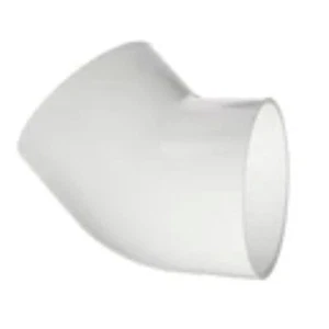 ERA SCH 40 PVC 1-1/2" 45 Degree Elbow Socket Fitting, NSF Compliant - 10 Pack, - Picture 1 of 3