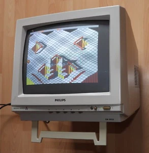 PHILIPS CM 8833 Personal Farbmonitor inkl. Kabel zum Amiga. - Bild 1 von 17
