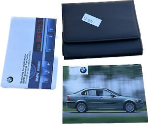 BMW 3 Series Owners Manual Handbook Guide with Wallet 2003 print 1999-2004