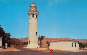Point Vicente Lighthouse Rancho Palos Verdes ,CA Vtg 1950's Postcard - Picture 1 of 2