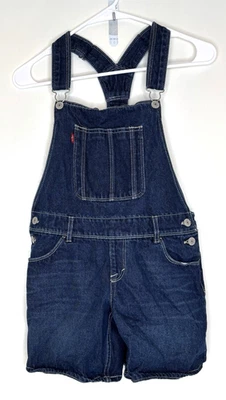 Levi's Boyfriend Shortall Girls 16 Regular 16R Denim Jean Blue Red Tab - Image 1 of 4