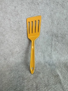 Hutzler Spatula Nylon Slotted Reinforced Turner Flipper No 717 Yellow LOPOL - Picture 1 of 4