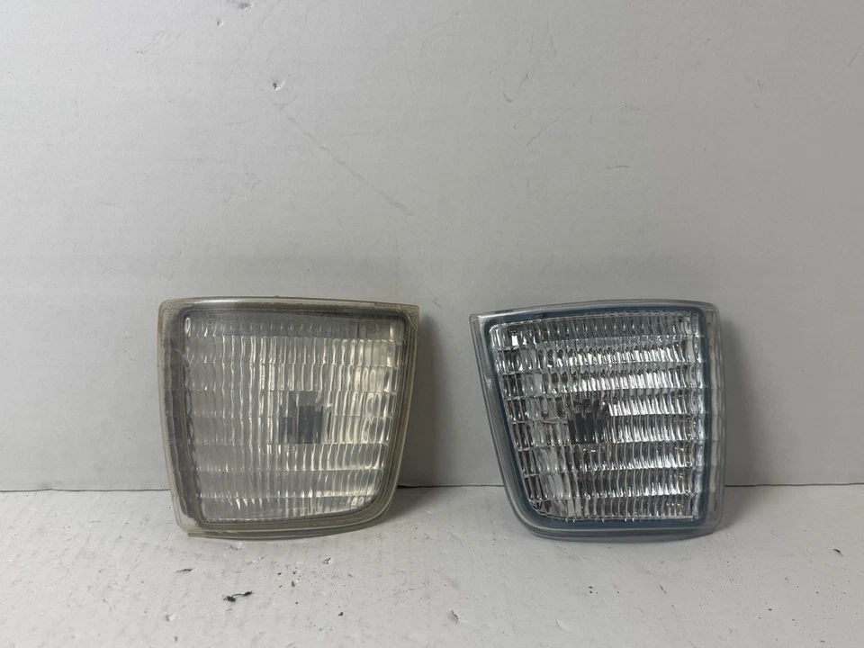 92-96 Pair - FORD TRUCK F150 F250 F350 Marker Light Amber Lens Foto 1 de 3