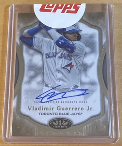 Vladimir Guerrero Jr. 2020 Topps Tier One Auto /150 BLUE JAYS - Picture 1 of 2