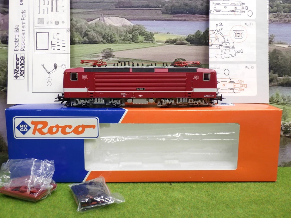 Roco 43680 H0 Elektrolok DB 143 348-1 in OVP  (VS) D0876 - Bild 1 von 4