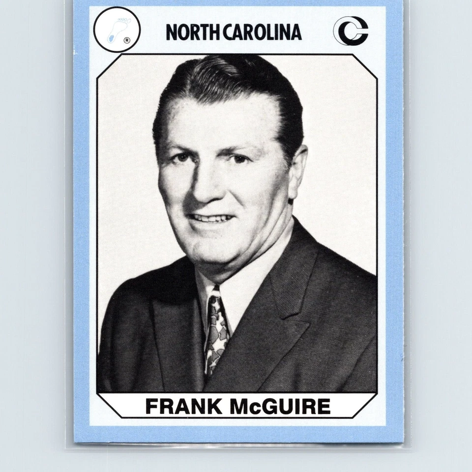 1989-90 Collegiate Collection North Carolina's Finest - Frank McGuire #104 - Image 1 of 2