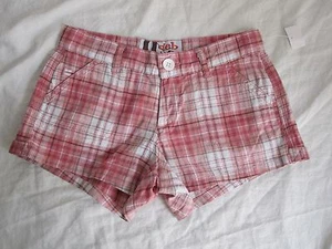 NUEVOS DEB Mini Pantalones Cortos Talla 1 o 3 Blanco Rosa Caqui Tablero a Cuadros Cómodos a Cuadros - Imagen 1 de 2